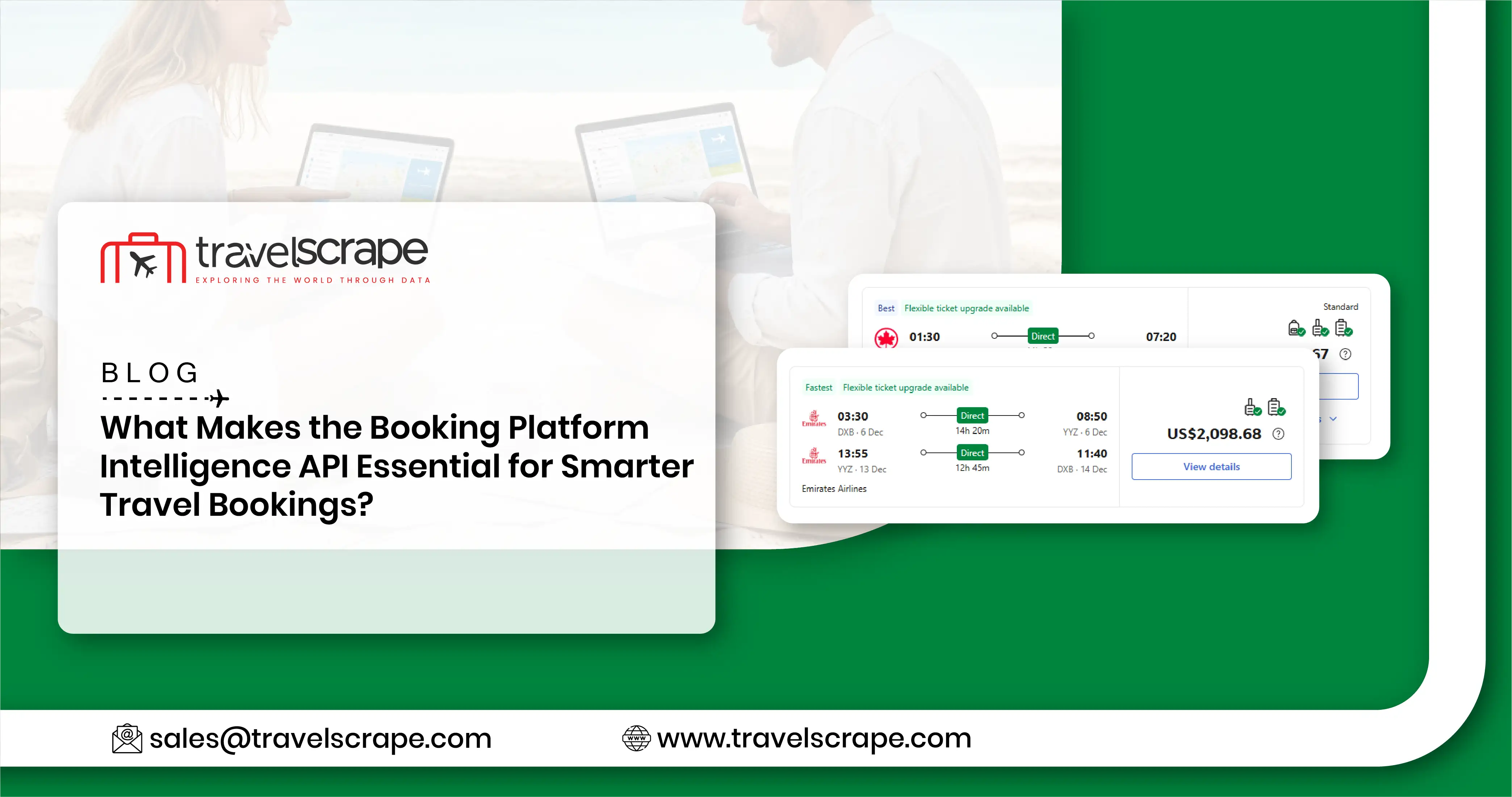 Booking Platform Intelligence API for Smarter Travel Bookings